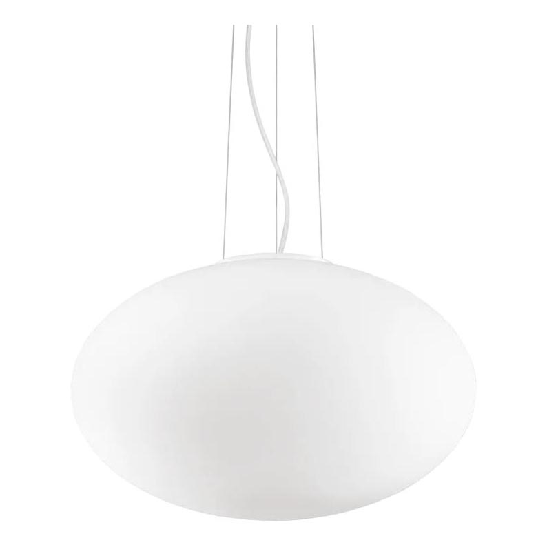 Ideal Lux - Lestenec na vrvici CANDY 1xE27/42W/230V pr. 50 cm bela