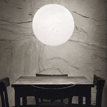 Ideal Lux - Lestenec na vrvici CARTA 1xE27/25W/230V pr. 40 cm bela
