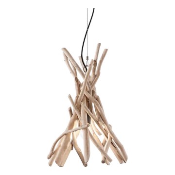 Ideal Lux - Lestenec na vrvici DRIFTWOOD 1xE27/60W/230V guava