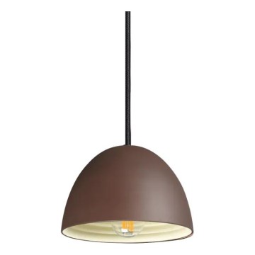 Ideal Lux - Lestenec na vrvici FOLK 1xE27/60W/230V pr. 18 cm rjava