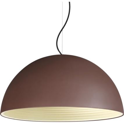 Ideal Lux - Lestenec na vrvici FOLK 1xE27/60W/230V pr. 50 cm rjava