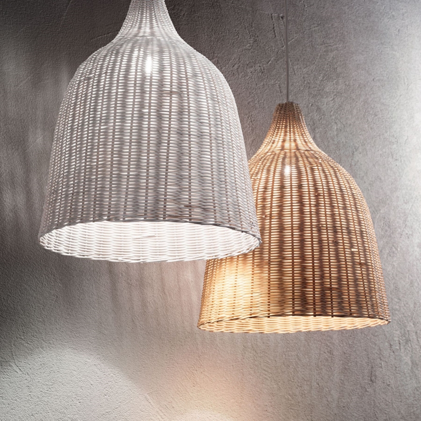 Ideal Lux - Lestenec na vrvici HAUNT 1xE27/60W/230V pr. 35 cm bež