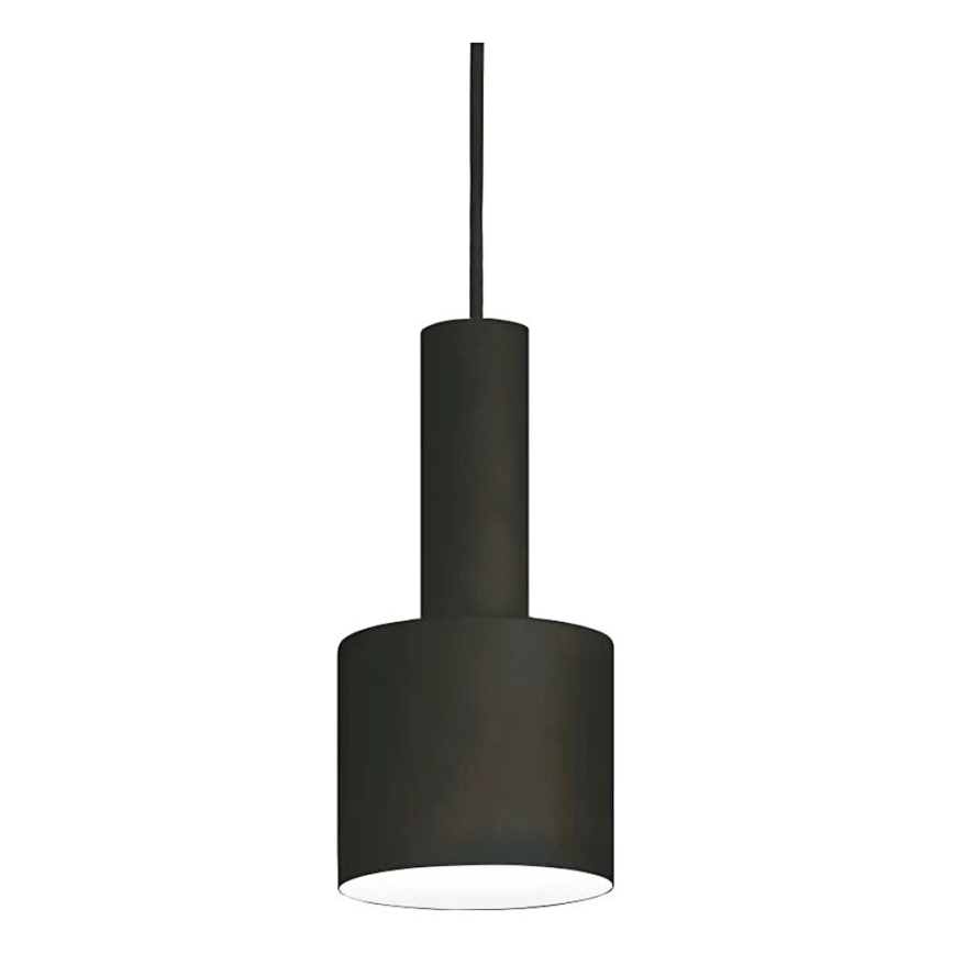 Ideal Lux - Lestenec na vrvici HOLLY 1xE27/60W/230V pr. 12 cm črna