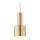 Ideal Lux - Lestenec na vrvici HOLLY 1xE27/60W/230V pr. 12 cm medenina