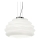 Ideal Lux - Lestenec na vrvici KARMA 1xE27/60W/230V pr. 39 cm bela