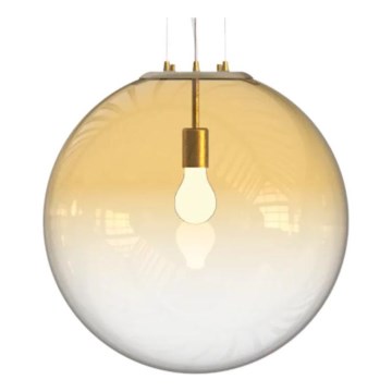 Ideal Lux - Lestenec na vrvici MAPA 1xE27/42W/230V pr. 50 cm zlata/dimna