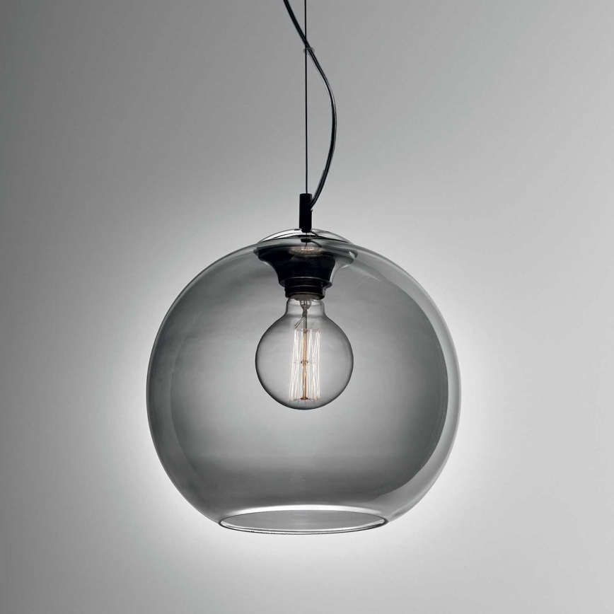 Ideal Lux - Lestenec na vrvici NEMO 1xE27/42W/230V pr. 30 cm dimna