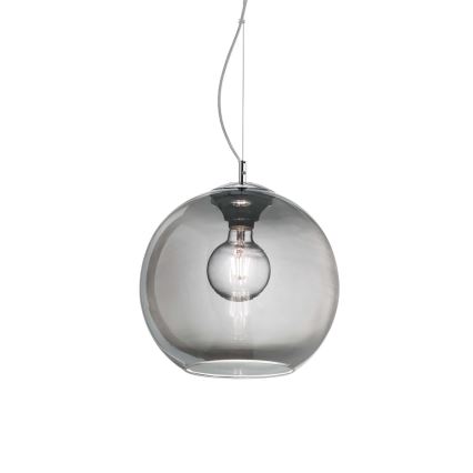 Ideal Lux - Lestenec na vrvici NEMO 1xE27/42W/230V pr. 30 cm dimna