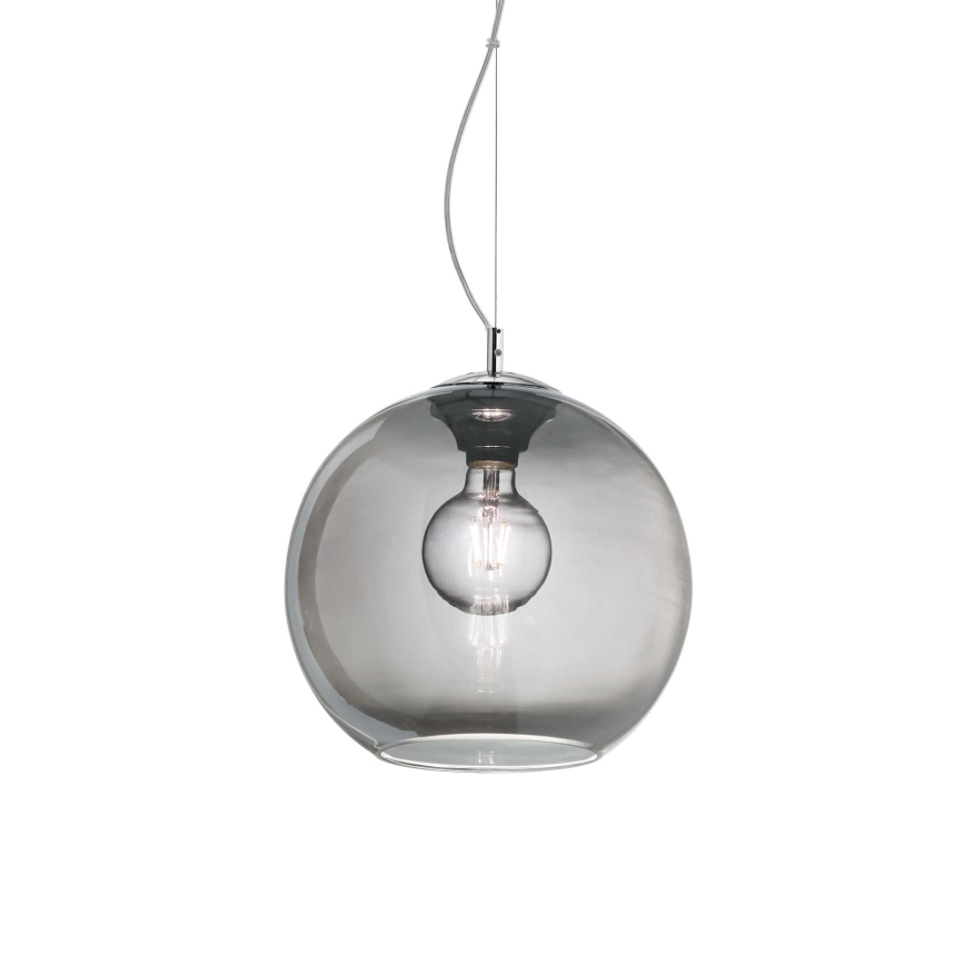 Ideal Lux - Lestenec na vrvici NEMO 1xE27/42W/230V pr. 30 cm dimna