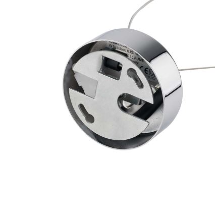 Ideal Lux - Lestenec na vrvici NEMO 1xE27/42W/230V pr. 30 cm dimna