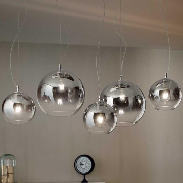 Ideal Lux - Lestenec na vrvici NEMO PLUS 5xE27/42W/230V dimna