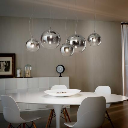Ideal Lux - Lestenec na vrvici NEMO PLUS 5xE27/42W/230V dimna