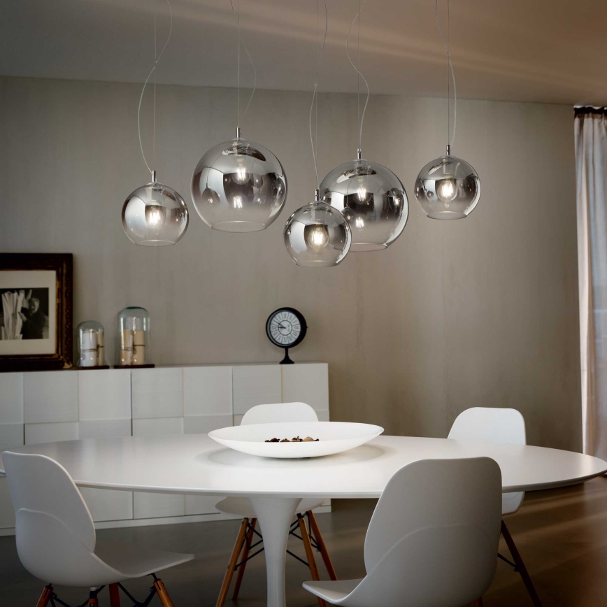 Ideal Lux - Lestenec na vrvici NEMO PLUS 5xE27/42W/230V dimna