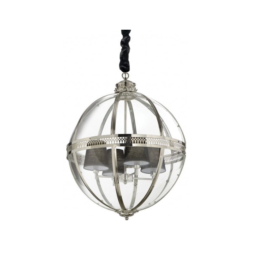 Ideal Lux - Lestenec na vrvici WORLD 4xE14/40W/230V