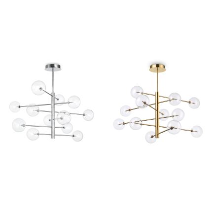 Ideal Lux - Nadomestni abažur za lestenec in svetilko EQUINOXE, premera 15 cm, prozoren