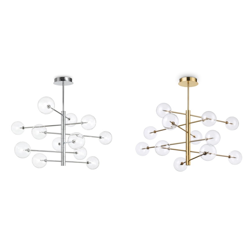 Ideal Lux - Nadomestni abažur za lestenec in svetilko EQUINOXE, premera 15 cm, prozoren