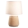 Ideal Lux - Namizna svetilka KALI 1xE14/40W/230V keramika/krem barva/bež