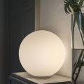 Ideal Lux - Namizna svetilka MAPA 1xE27/42W/230V, premer 20 cm, bela
