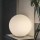 Ideal Lux - Namizna svetilka MAPA 1xE27/42W/230V, premer 20 cm, bela
