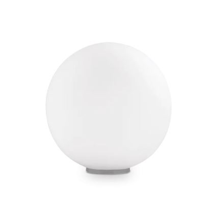 Ideal Lux - Namizna svetilka MAPA 1xE27/42W/230V, premer 20 cm, bela