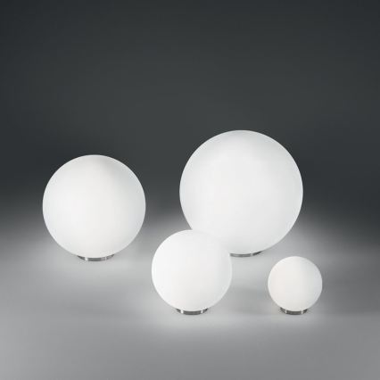 Ideal Lux - Namizna svetilka MAPA 1xE27/42W/230V, premer 20 cm, bela