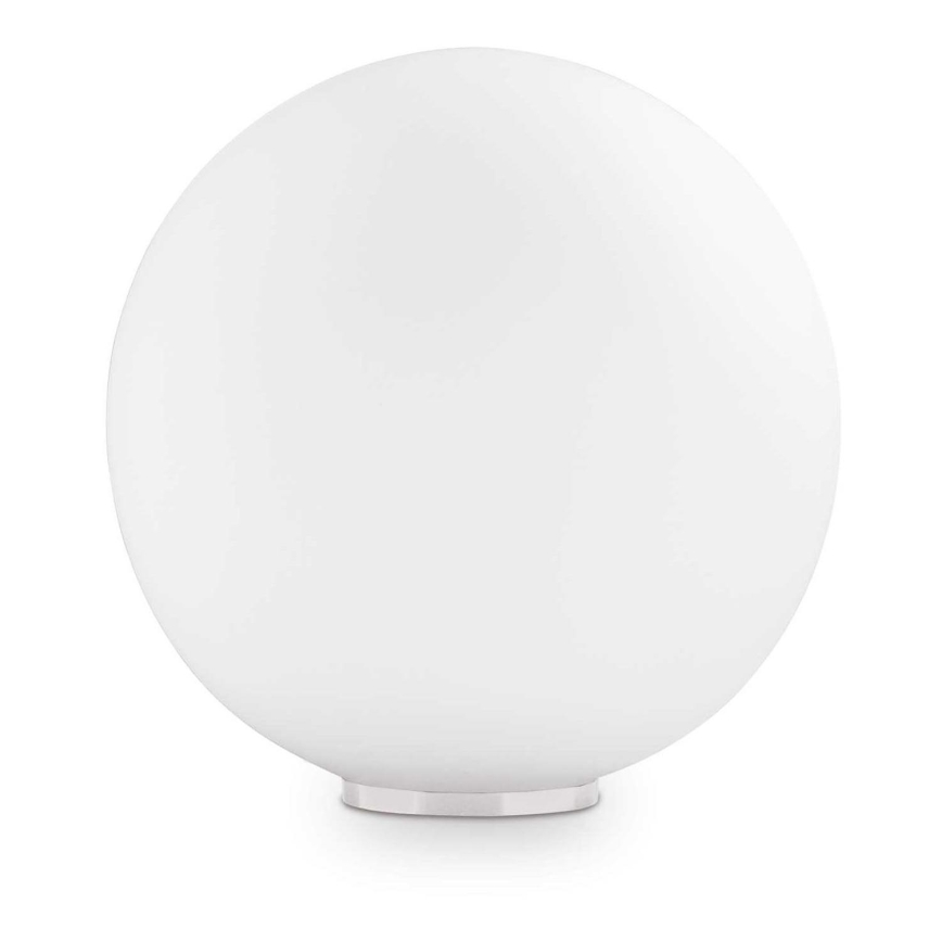 Ideal Lux - Namizna svetilka MAPA 1xE27/42W/230V, premer 40 cm, bela