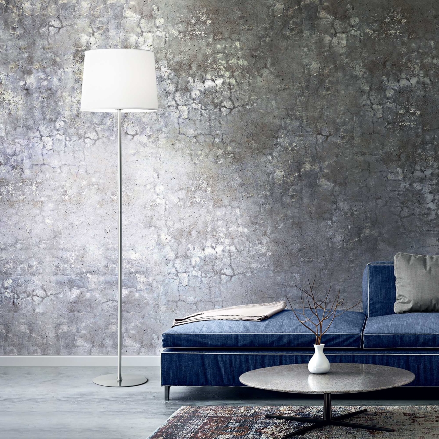 Ideal Lux - Noga svetilke SET UP 1xE27/42W/230V sijajni krom