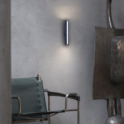 Ideal Lux - LED stenska svetilka DORICA LED/8,5W/230V CRI 90 modra