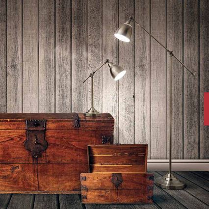 Ideal Lux - Stenska svetilka 1xE27/42W/230V bronasta