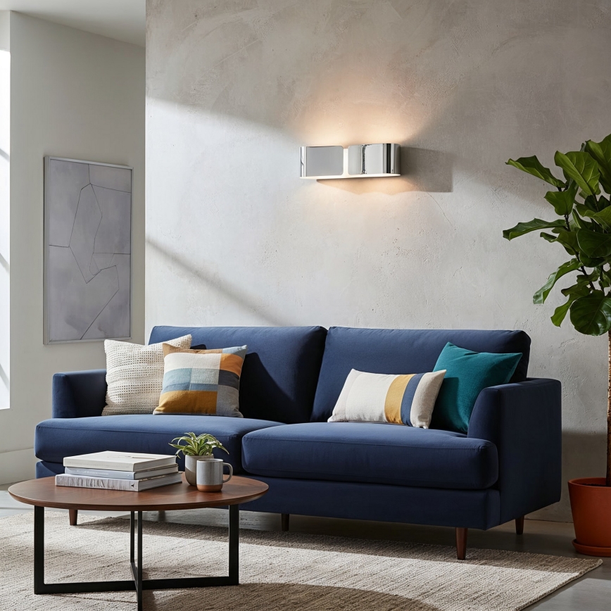 Ideal Lux - Stenska svetilka 2xE27/60W/230V