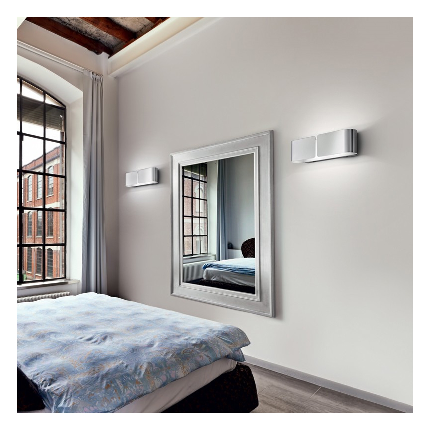 Ideal Lux - Stenska svetilka 2xE27/60W/230V