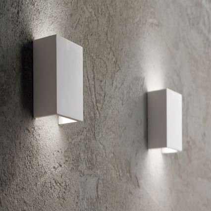 Ideal Lux - Stenska svetilka FLASH 1xG9/40W/230V bela