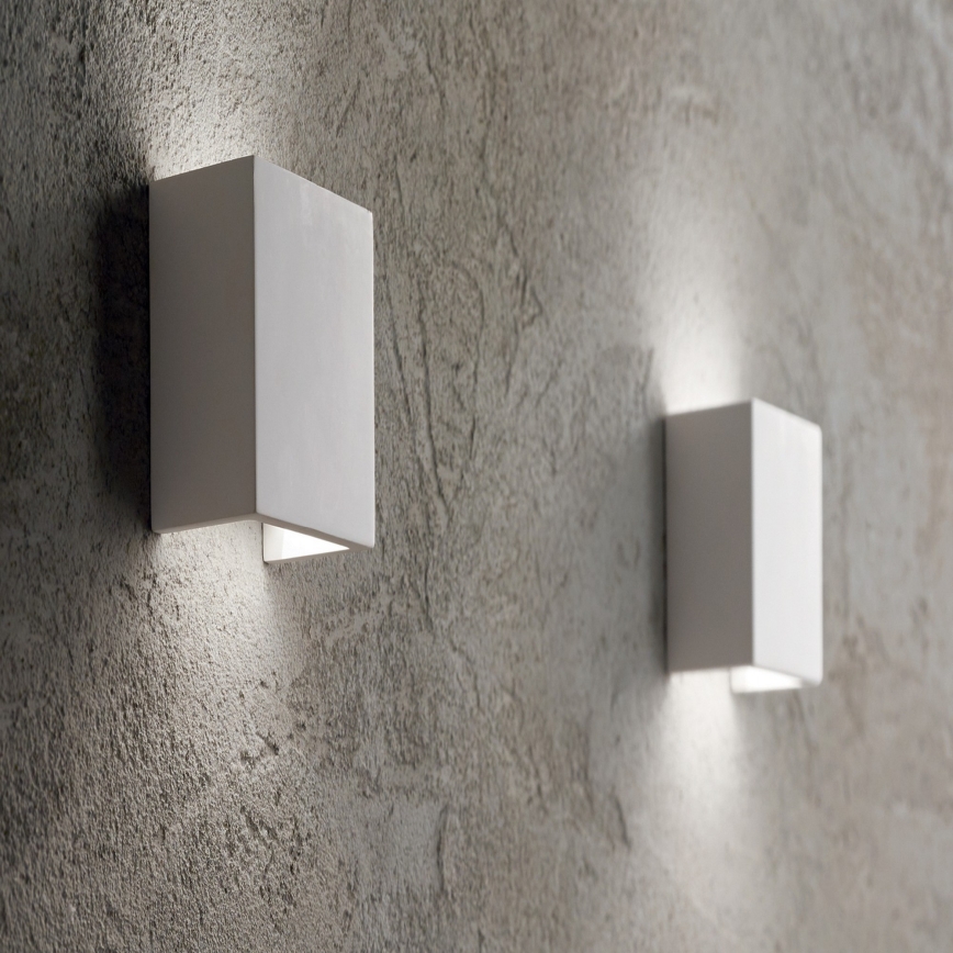 Ideal Lux - Stenska svetilka FLASH 1xG9/40W/230V bela