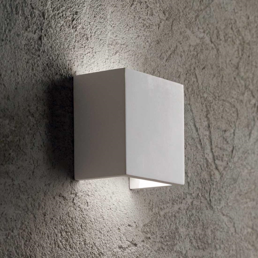 Ideal Lux - Stenska svetilka FLASH GESSO 1xG9/40W/230V bela