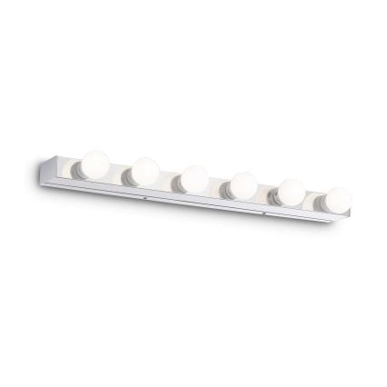 Ideal Lux - Stenska svetilka PRIVE 6xE14/40W/230V sijajni krom