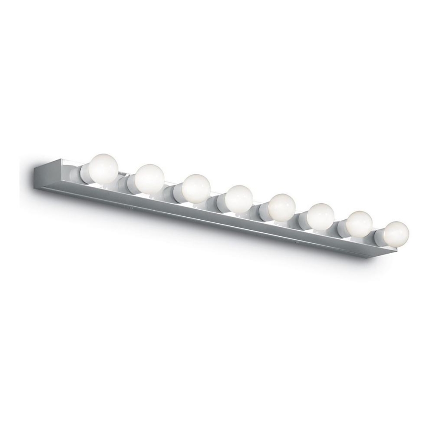 Ideal Lux - Stenska svetilka PRIVE 8xE14/40W/230V sijajni krom