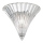 Ideal Lux - Stenska svetilka SANTA 1xE14/40W/230V prozorna