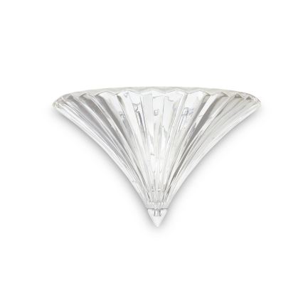 Ideal Lux - Stenska svetilka SANTA 1xE14/40W/230V prozorna