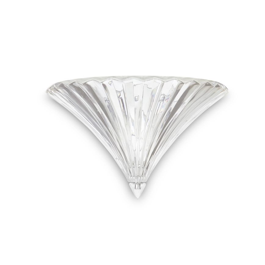 Ideal Lux - Stenska svetilka SANTA 1xE14/40W/230V prozorna