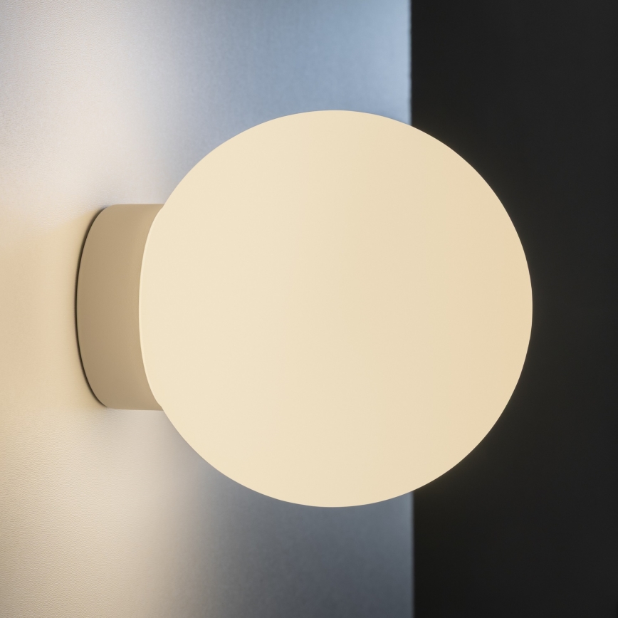 Ideal Lux - Stensko svetilo MAPA 1xE27/42W/230V premer 20 cm bela
