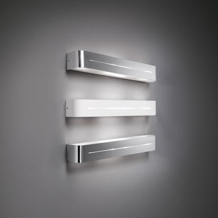 Ideal Lux - Stensko svetilo POSTA 4xE14/40W/230V matni krom