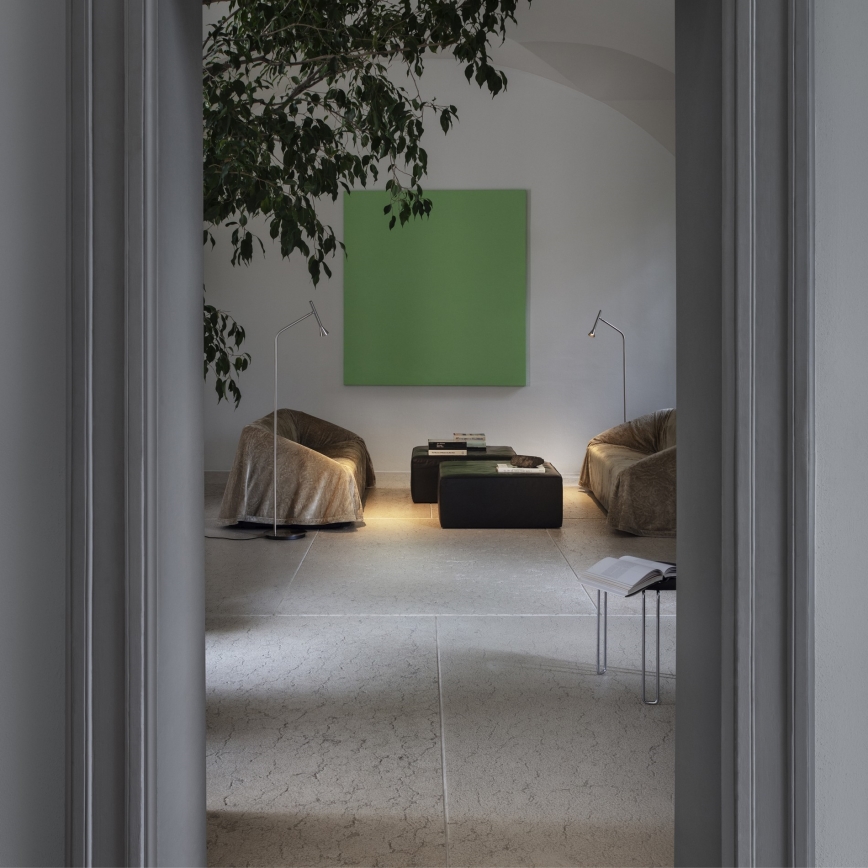 Ideal Lux - stoječa LED svetilka DIESIS LED/4,5W/230V CRI 95 matiran krom