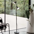 Ideal Lux - Stoječa svetilka 2xE27/60W/230V črna