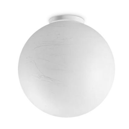 Ideal Lux - Stropna svetilka CARTA 1xE27/25W/230V pr. 30 cm bela