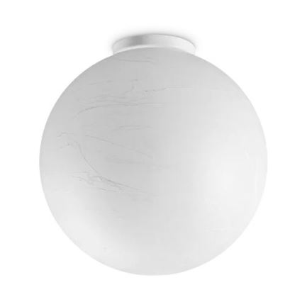 Ideal Lux - Stropna svetilka CARTA 1xE27/25W/230V pr. 40 cm bela