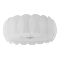 Ideal Lux - Stropna svetilka OVALINO 8xE27/60W/230V, Ø 53,5 cm, bela