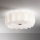 Ideal Lux - Stropna svetilka OVALINO 8xE27/60W/230V, Ø 53,5 cm, bela