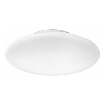 Ideal Lux - Stropna svetilka SMARTIES 1xE27/42W/230V premer 33 cm bela