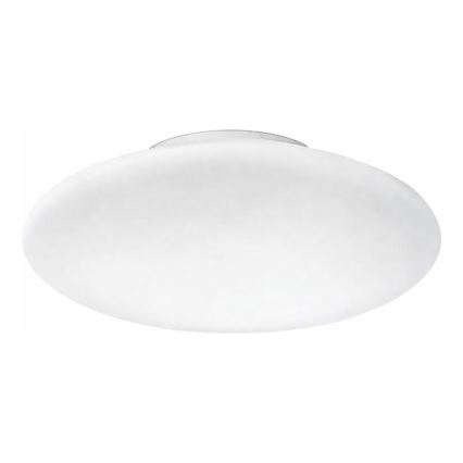 Ideal Lux - Stropna svetilka SMARTIES 1xE27/42W/230V premer 33 cm bela