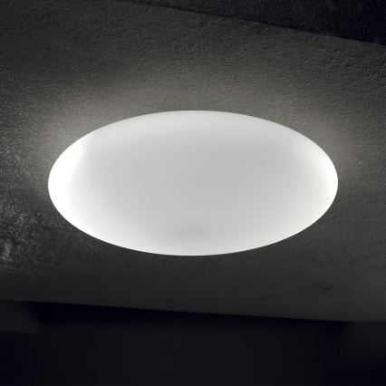 Ideal Lux - Stropna svetilka SMARTIES 3xE27/42W/230V premer 60 cm bela